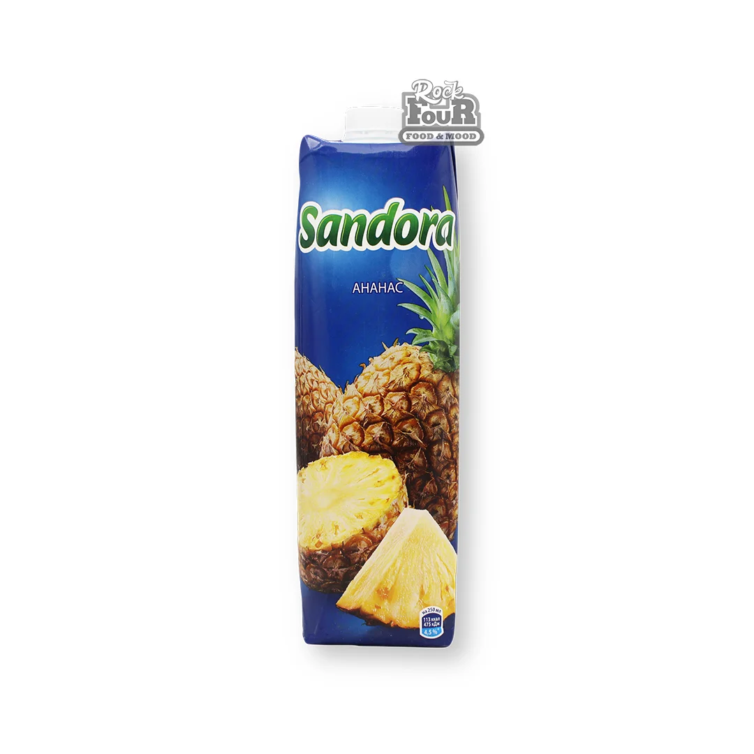 Նեկտար «Sandora» արքայախնձոր, պտղամսով 970մլ